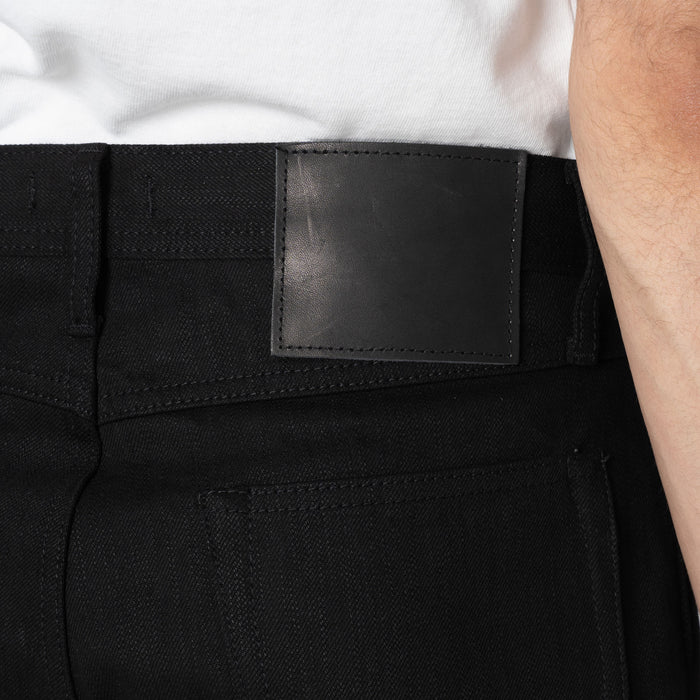 UB848 Relaxed Straight  - 14.5oz. Slubby Black Selvedge