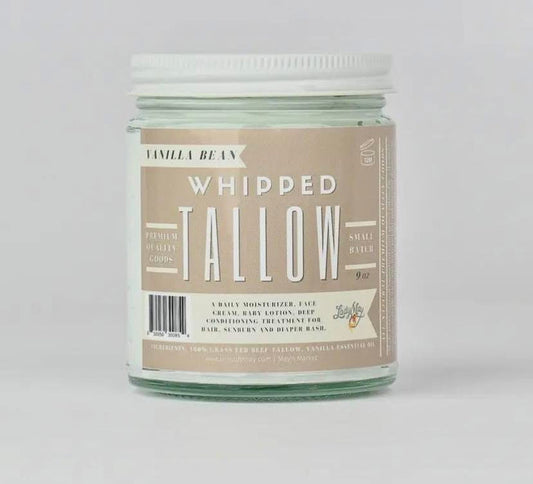 Vanilla 9oz Tallow Jar