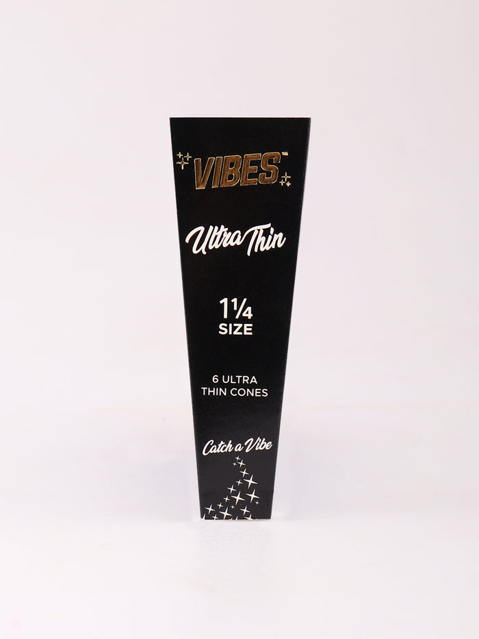 Vibes Pre-Rolled Cones 1 1/4  6 Pcs | Ultra Thin-Image 2