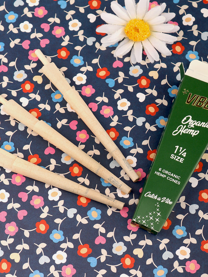 Vibes Pre-Rolled Cones KS  3 Pcs | Organic Hemp-Image 1