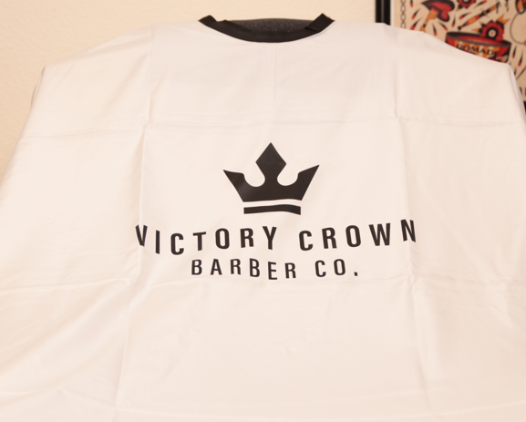 Victory Crown Barber Cape