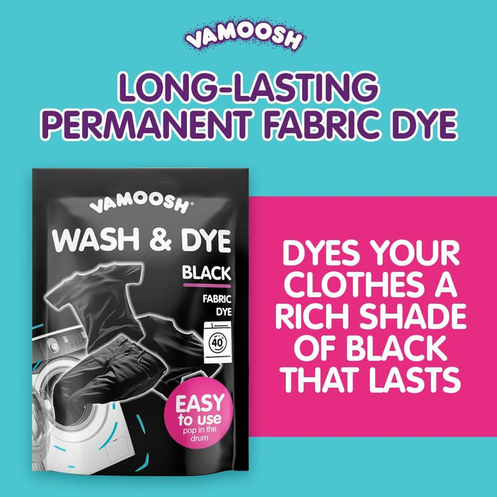 Wash & Dye Black