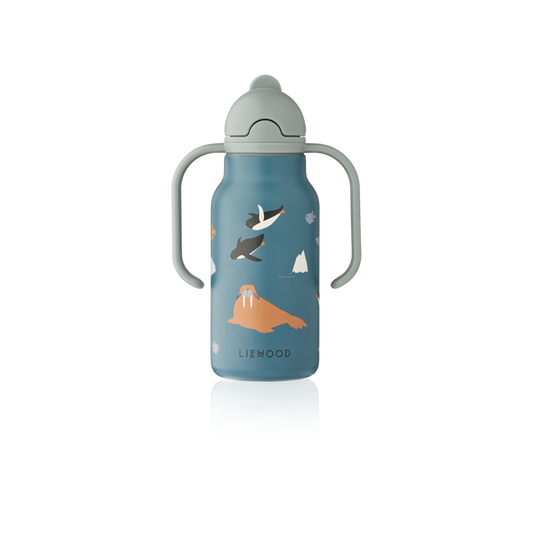 Liewood - Water Bottle - Kimmie - Arctic Sea - Ocean View