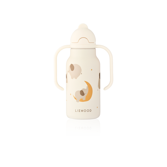 Liewood - Water Bottle - Kimmie - Elephant - Creme De La Creme