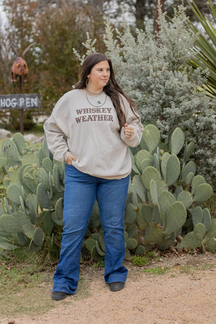 Whiskey Weather PUFF Sweatshirt