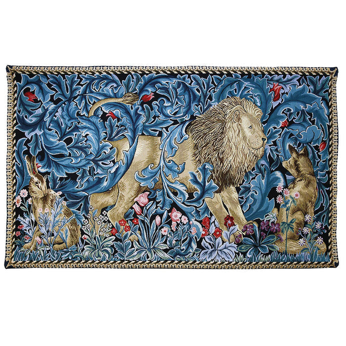 William Morris Lion and the Forest - Wall Hanging 139cm x 87cm (120 rod)