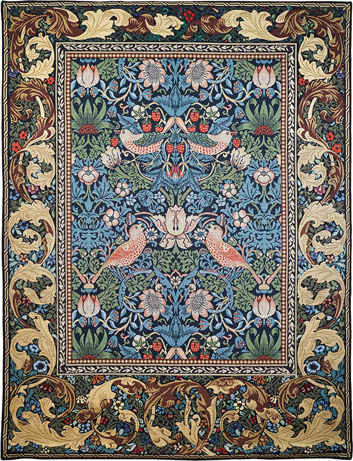 William Morris Strawberry Thief - Wall Hanging 109cm x 139cm (70 rod)