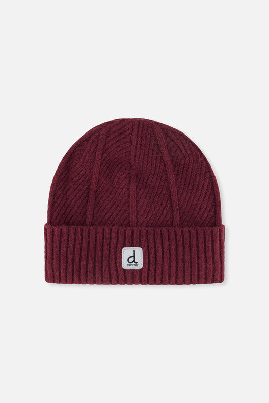 Winter Knit Hat Burgundy-0