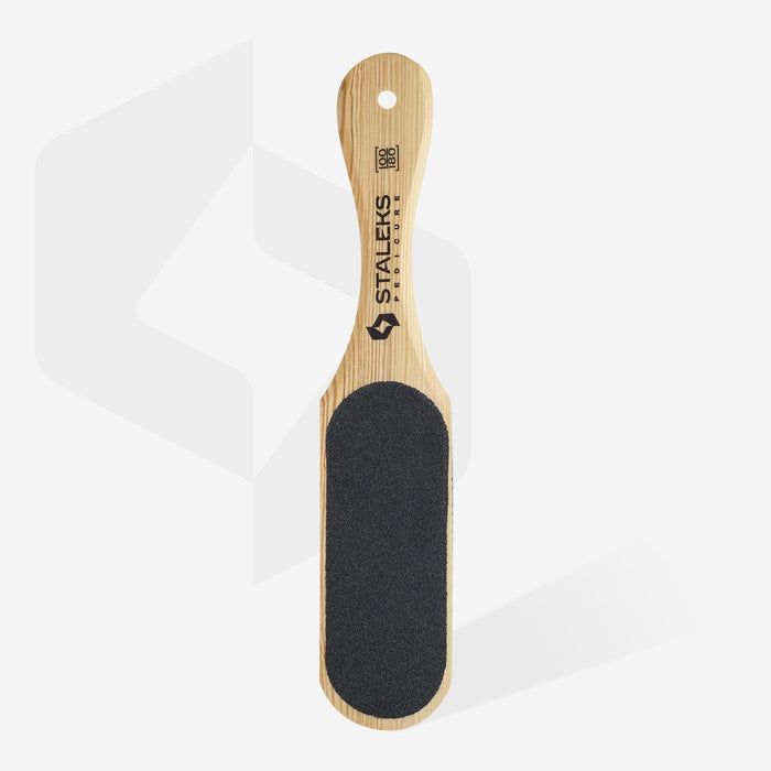Wooden foot file - BEAUTY & CARE 10 TYPE 1 - 100/180 grit-Abrasives-STALEKS PRO-Gel Essentialz