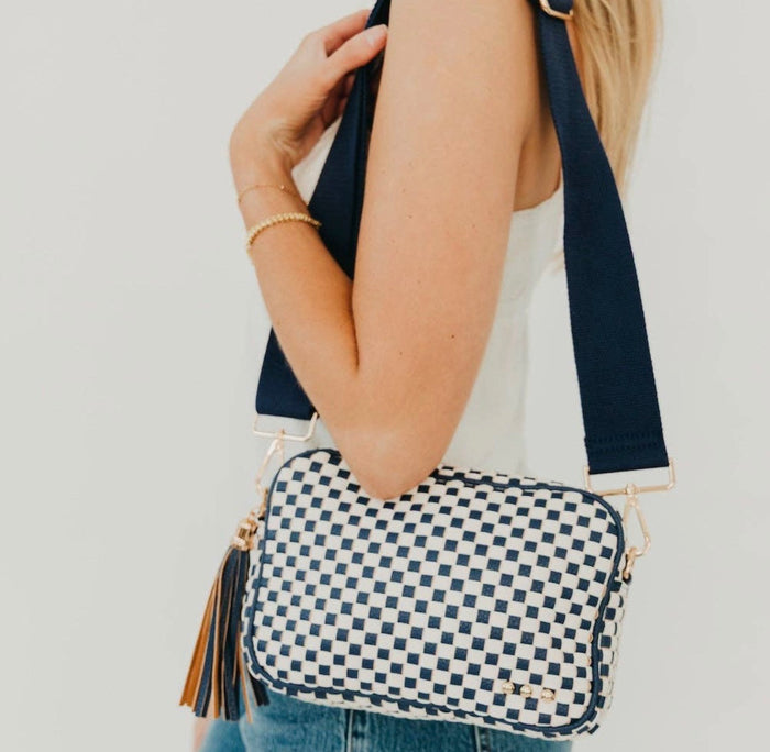 Woven Crossbody Bag
