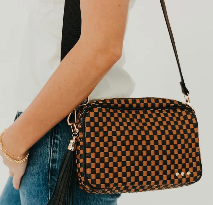 Woven Crossbody Bag