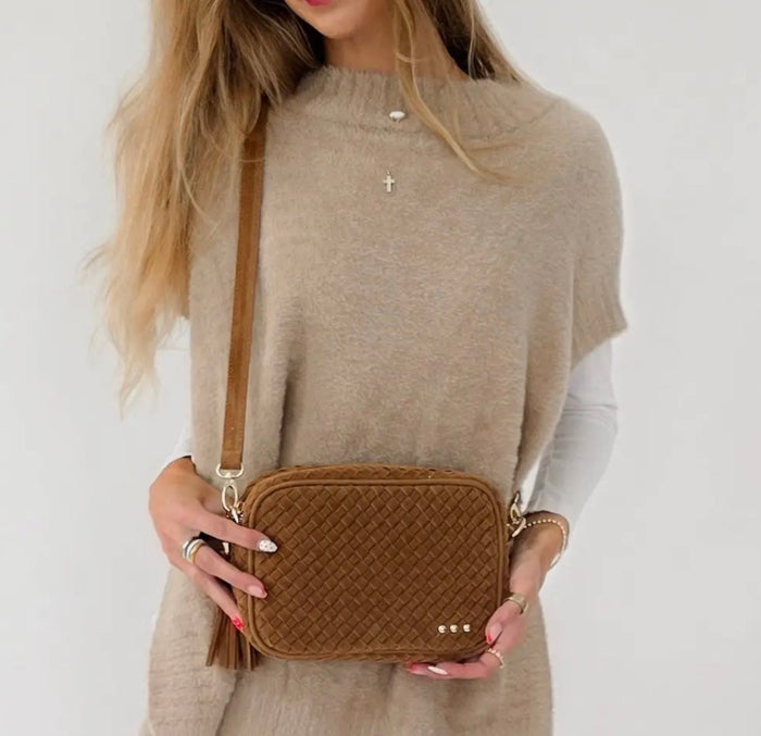 Woven Crossbody Bag