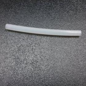 A single white plastic pickup tube designed for use with Norvell Oasis, displayed against a textured grey background.